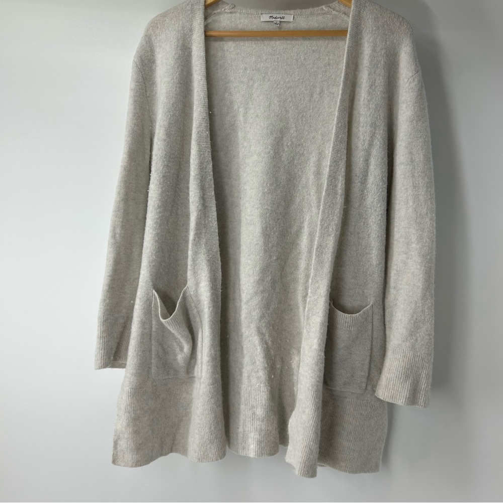 Madewell Soft Grey Cardigan